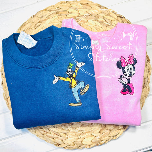 2514 - CHARACTER POCKET DESIGN - EMBROIDERY CHILD SHIRT