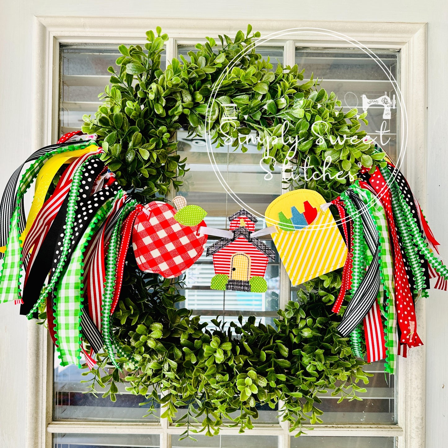 1781 - BACK TO SCHOOL - APPLIQUE BUNTING