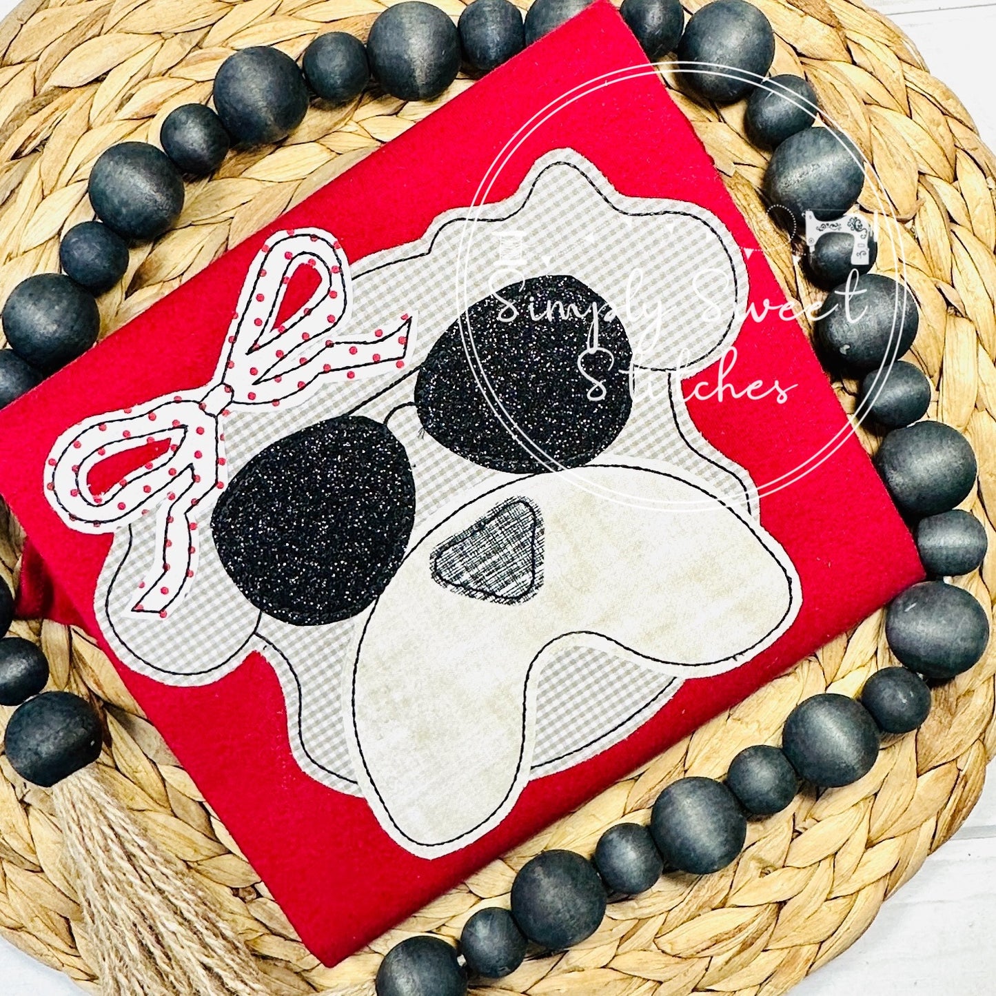 2646 - BULLDOG BEAN - APPLIQUE CHILD SHIRT