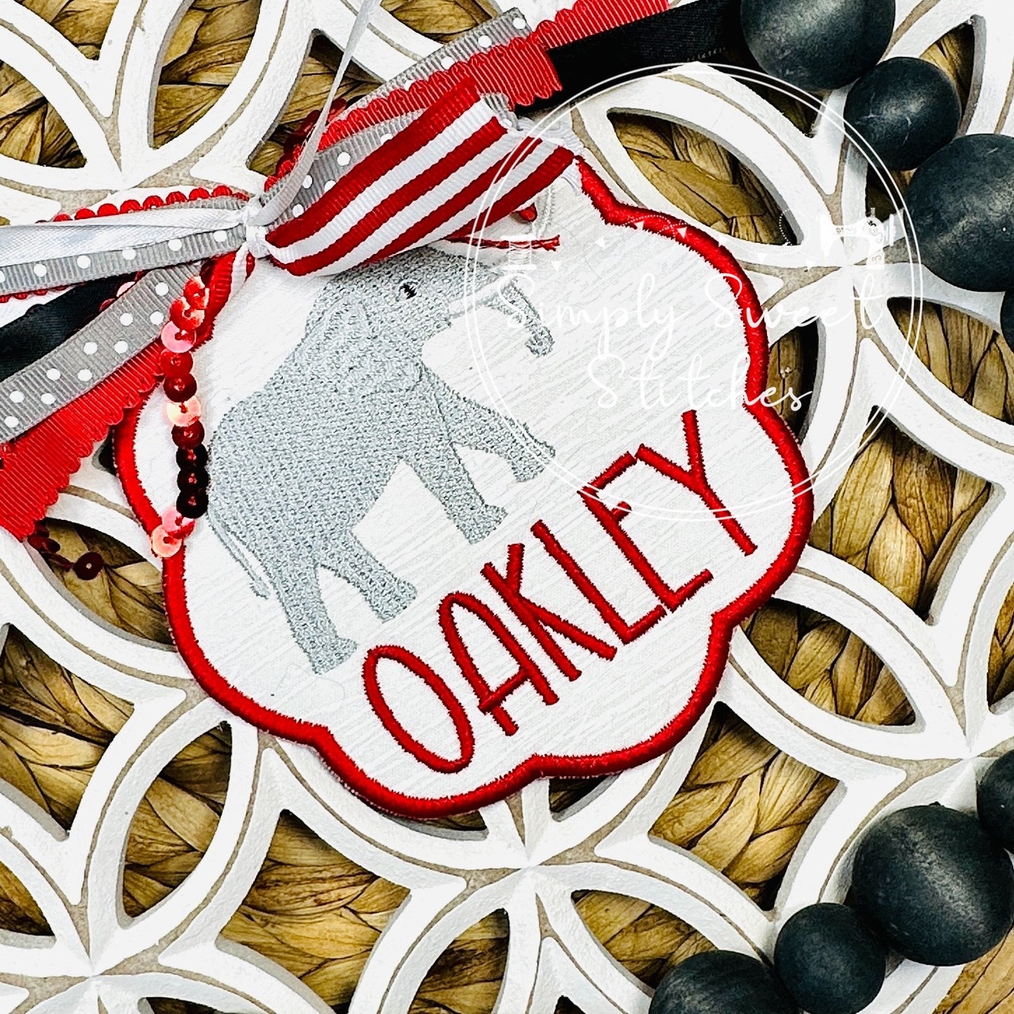 2619 - ELEPHANT - BAG TAG