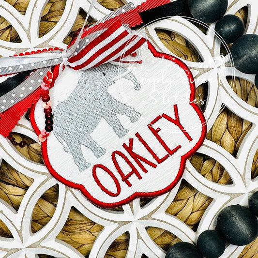 2619 - ELEPHANT - BAG TAG