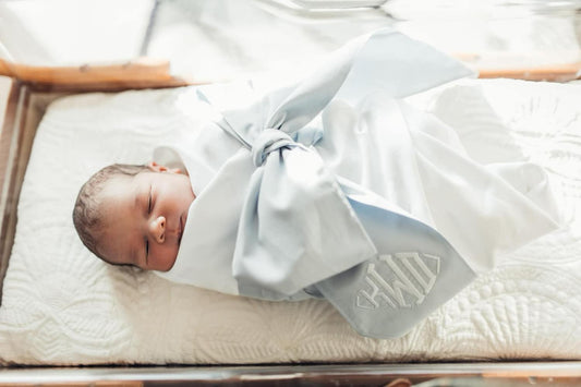 2709 - BABY SWADDLE BOW SASH
