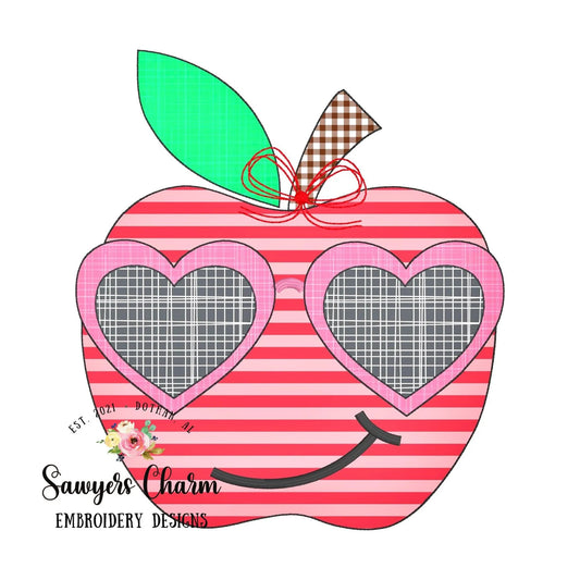2560 - GIRL SCHOOL IS COOL - APPLIQUE CHILD SHIRT