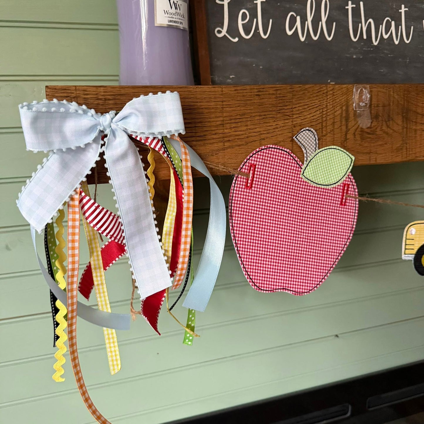 1781 - BACK TO SCHOOL | MANTLE BUNTING