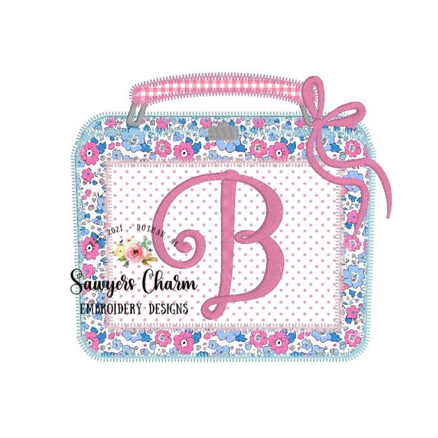 2759 - LUNCH BOX GIRL - APPLIQUE CHILD SHIRT