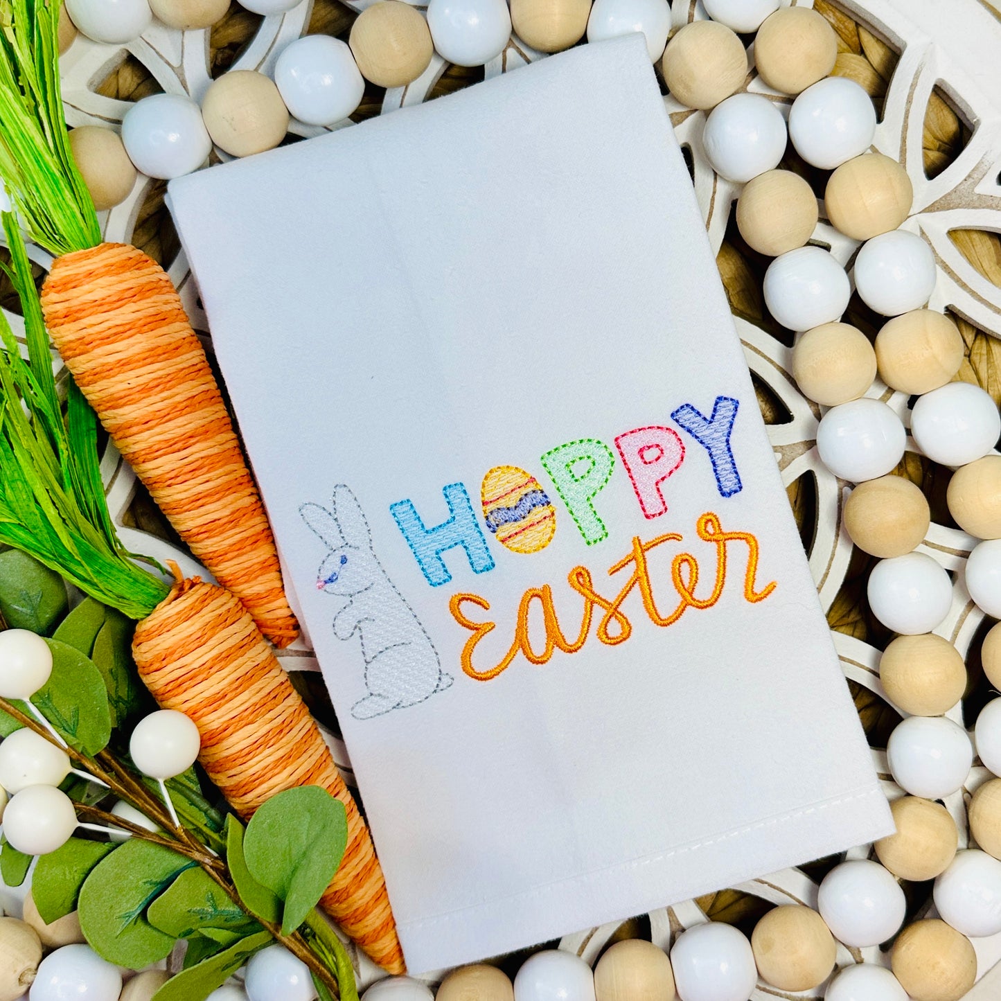 2736 - HOPPY EASTER - KITCHEN TOWEL