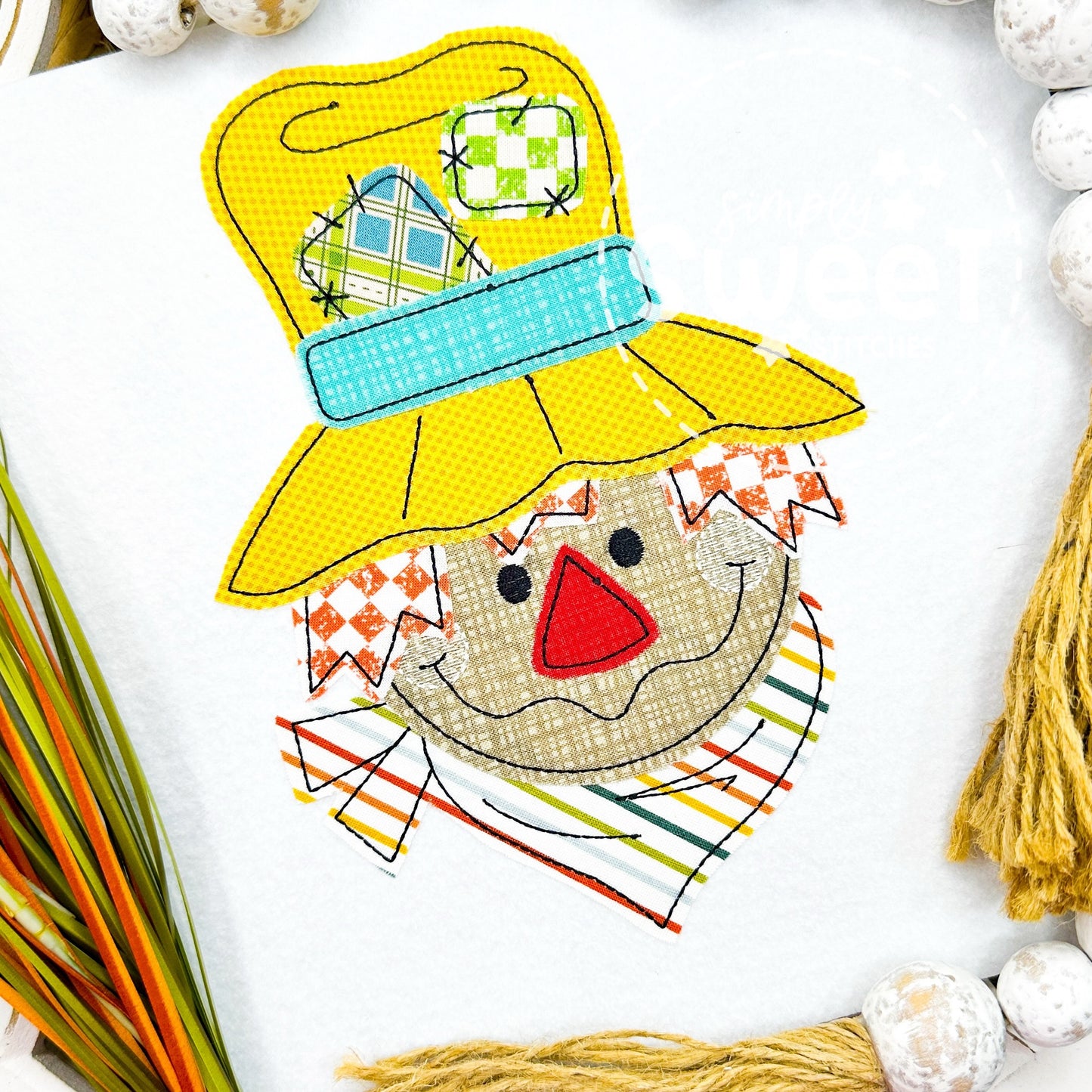 2151 - BOY SCARECROW - APPLIQUE CHILD SHIRT
