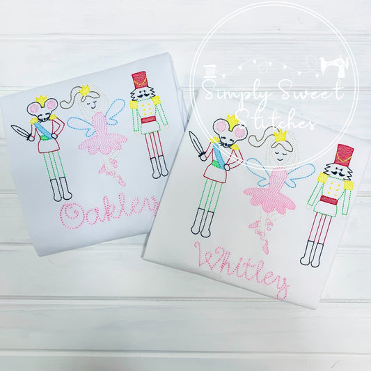 2063 - NUTCRACKER - SKETCH CHILD SHIRT