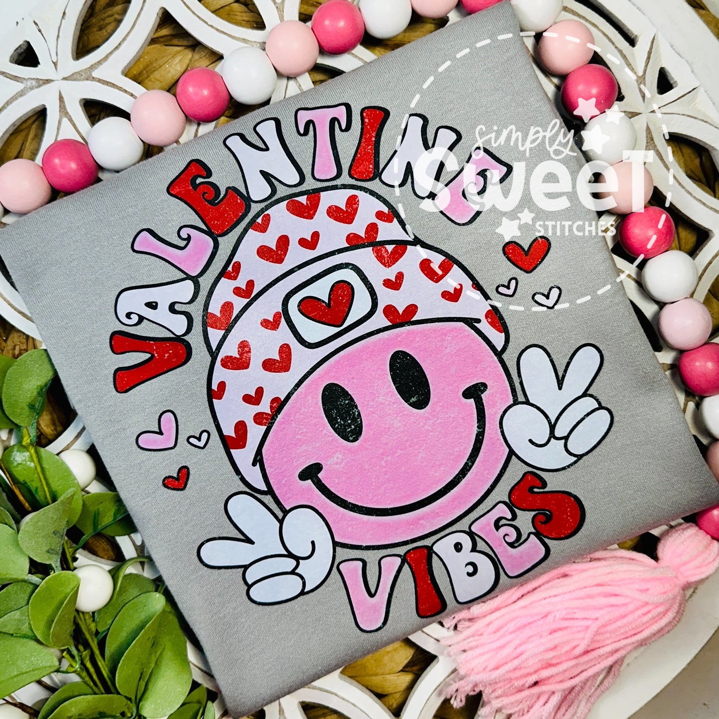 2683 - VALENTINE VIBES - HEAT PRESS CHILD SHIRT