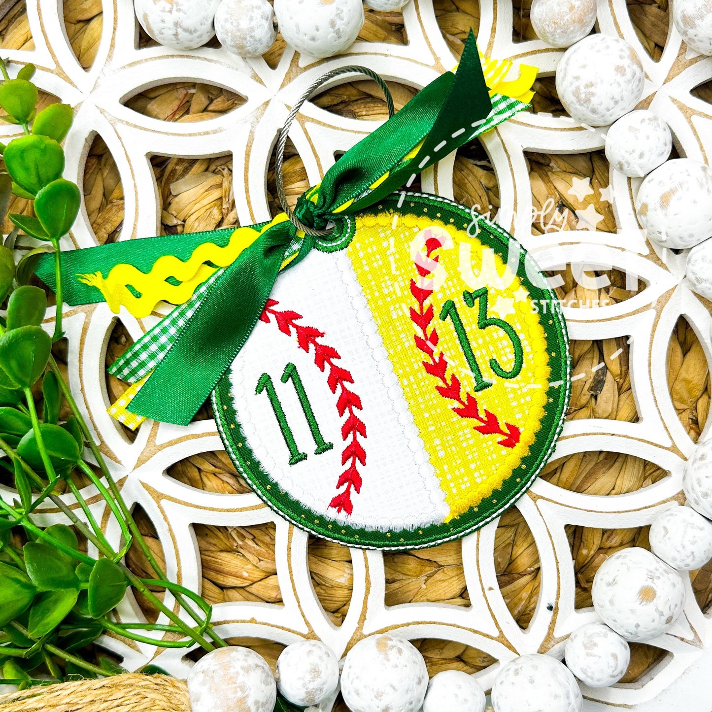 2955 | SOFTBALL + BASEBALL | BAG TAG