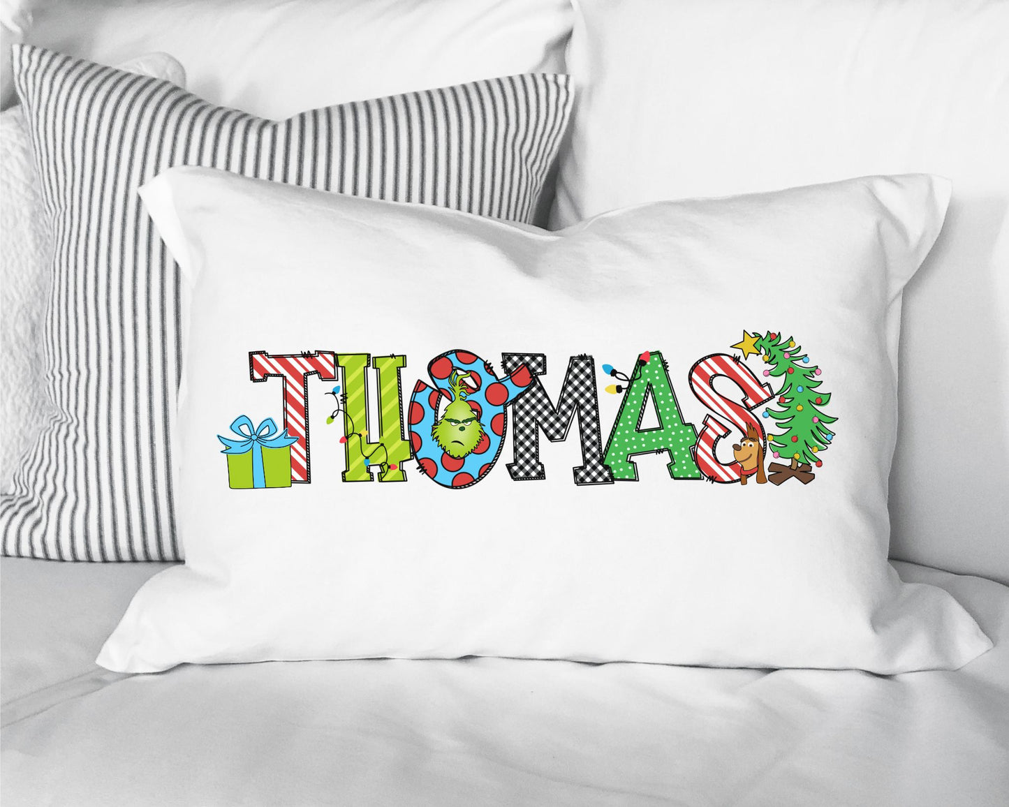 2678 - GRINCH ALPHA HEAT PRESS - PILLOWCASE