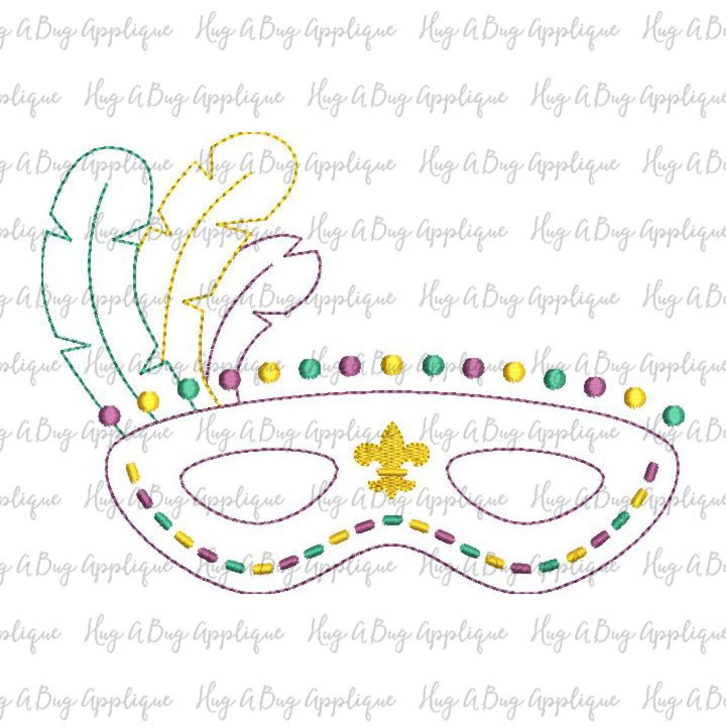 MARDI GRAS Sample Sale - APPLIQUE CHILD SHIRT