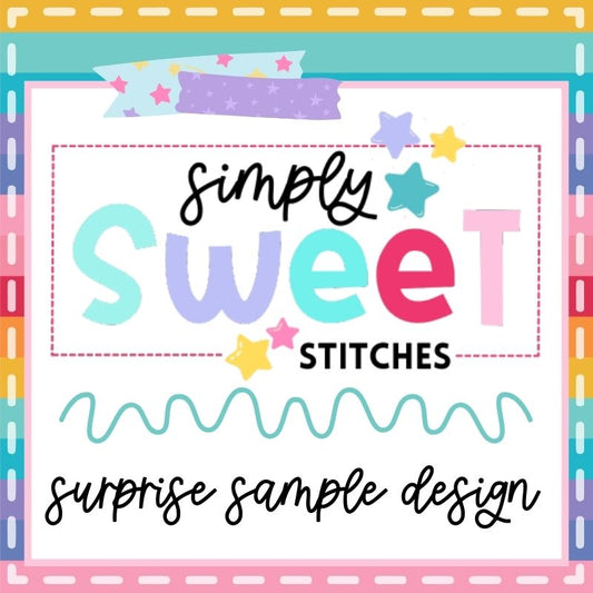 0000 - SURPRISE SAMPLE - APPLIQUE CHILD SHIRT