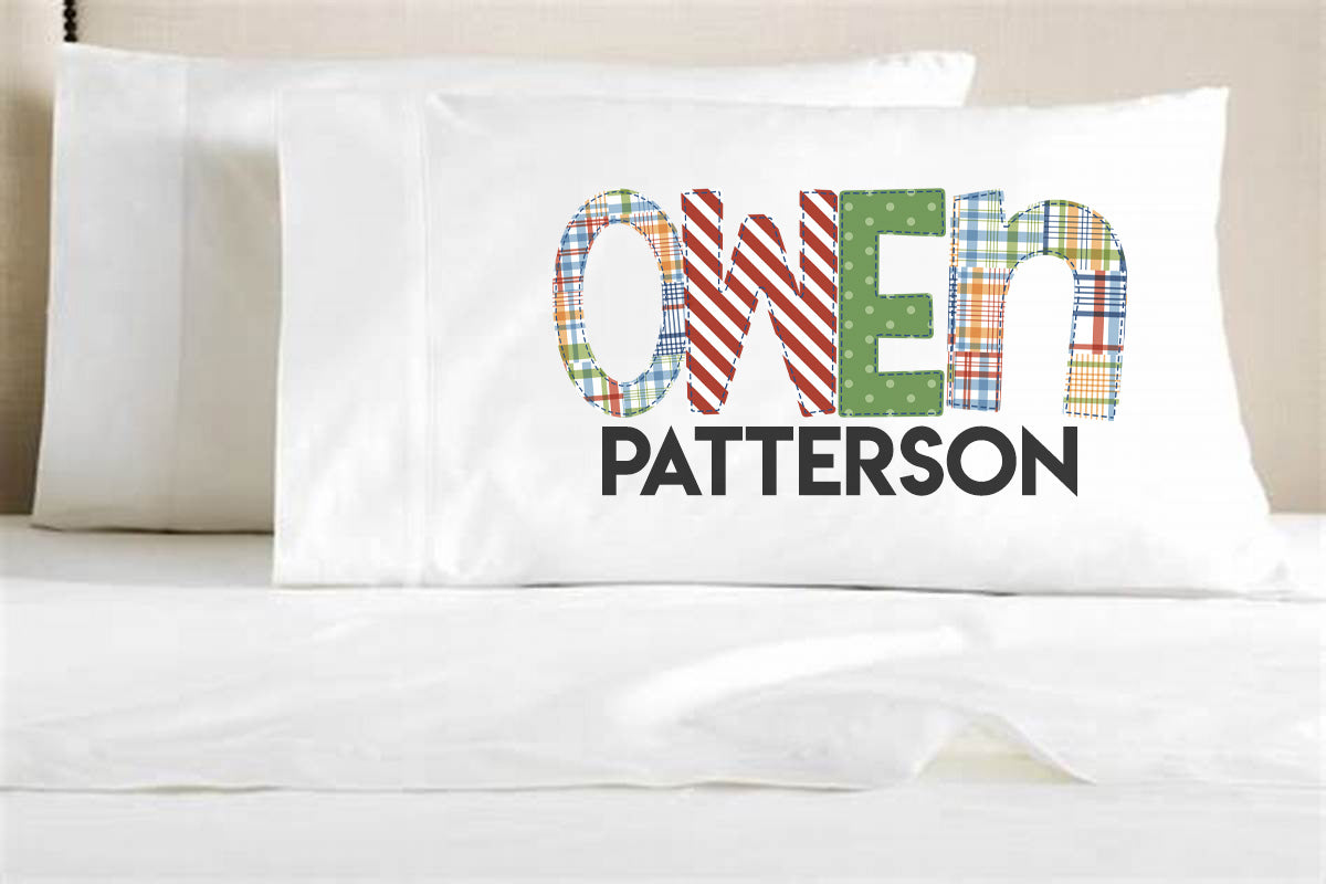 1299 - PERSONALIZED BOY - PILLOWCASE