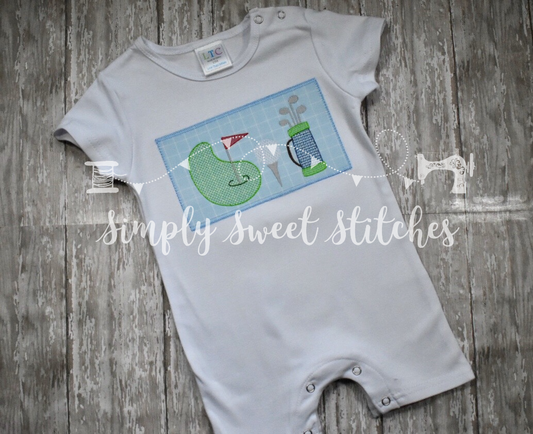 1376 - GOLF TRIO - SKETCH CHILD SHIRT