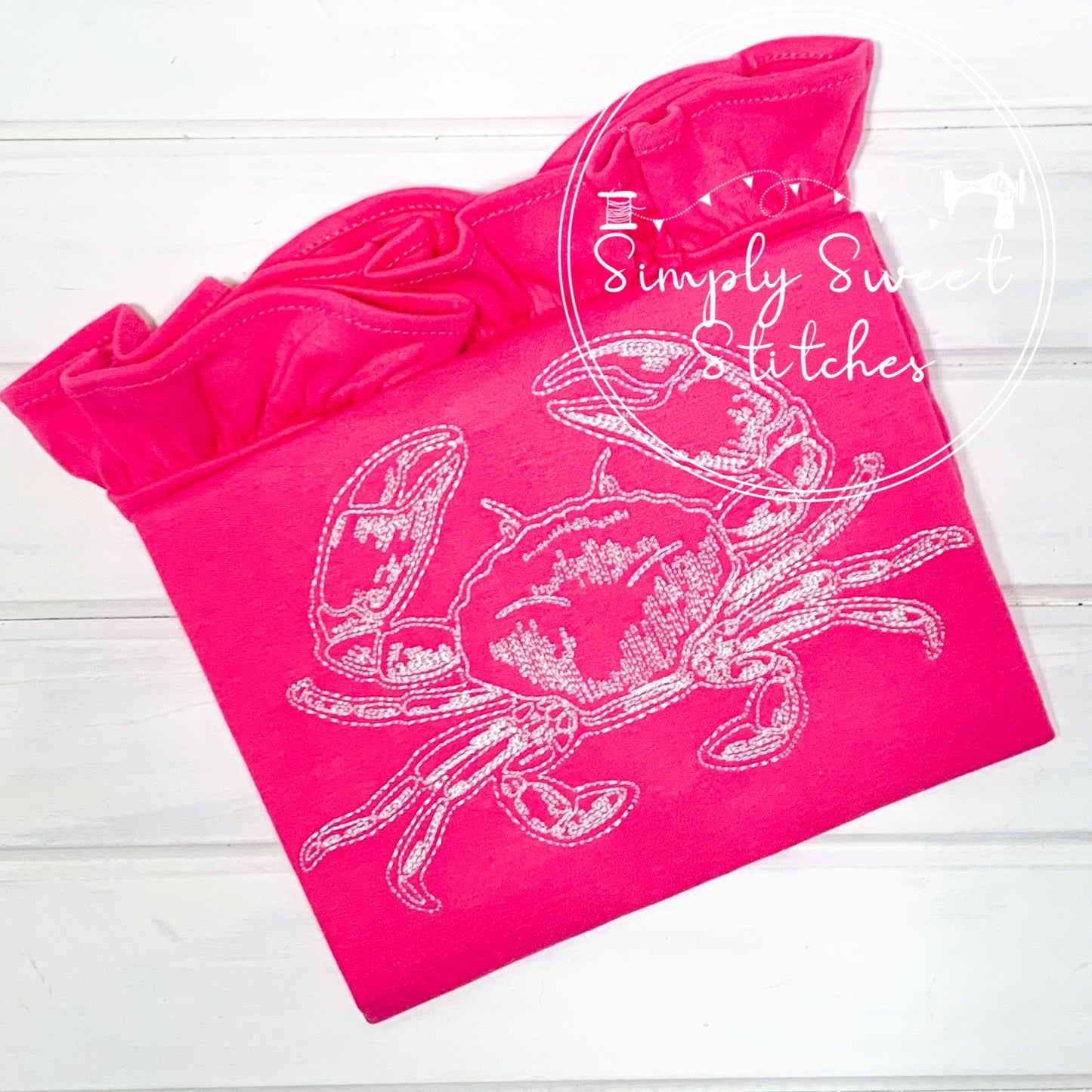 2075 - VINTAGE CRAB - SKETCH CHILD SHIRT