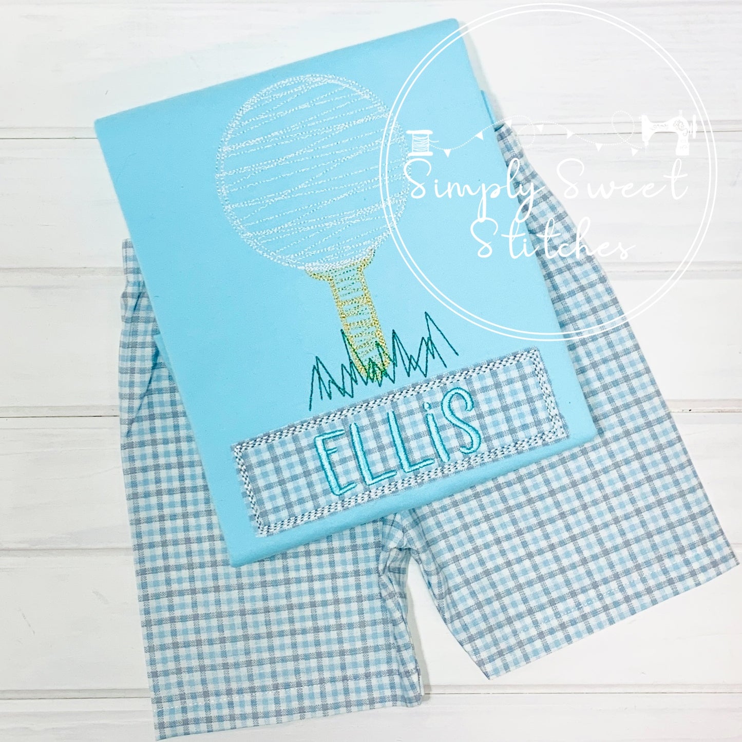 2006 - BOY TEE WITH GOLF BALL - SKETCH CHILD SHIRT