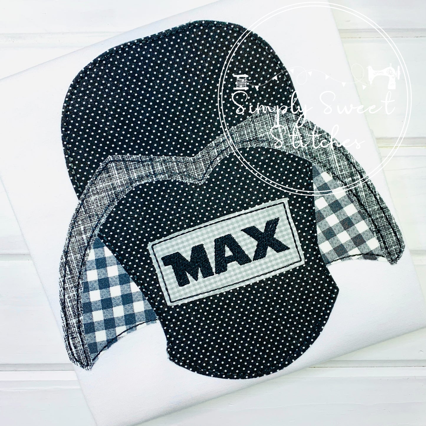 2293 - DARTH VADER - APPLIQUE CHILD SHIRT