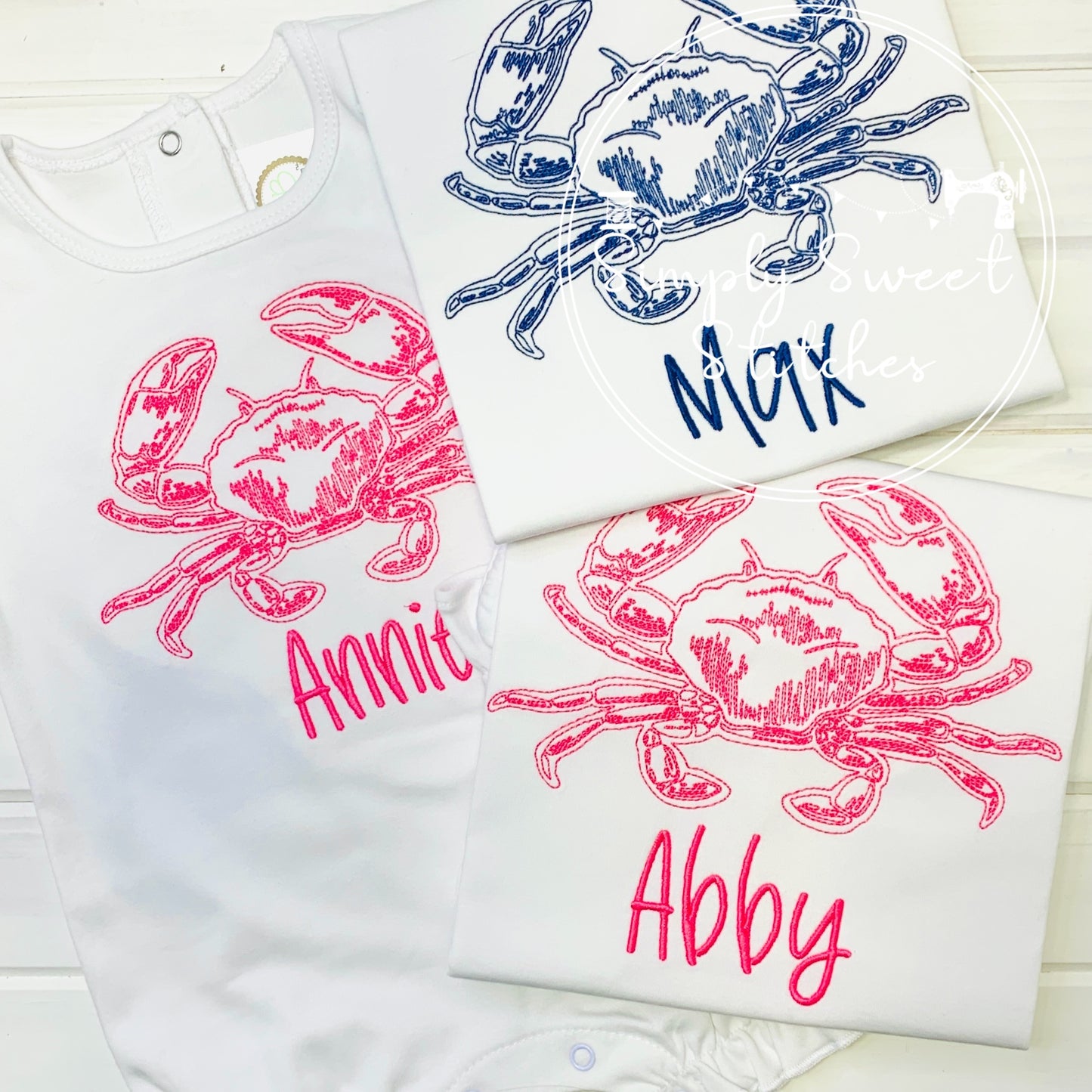 2075 - VINTAGE CRAB - SKETCH CHILD SHIRT