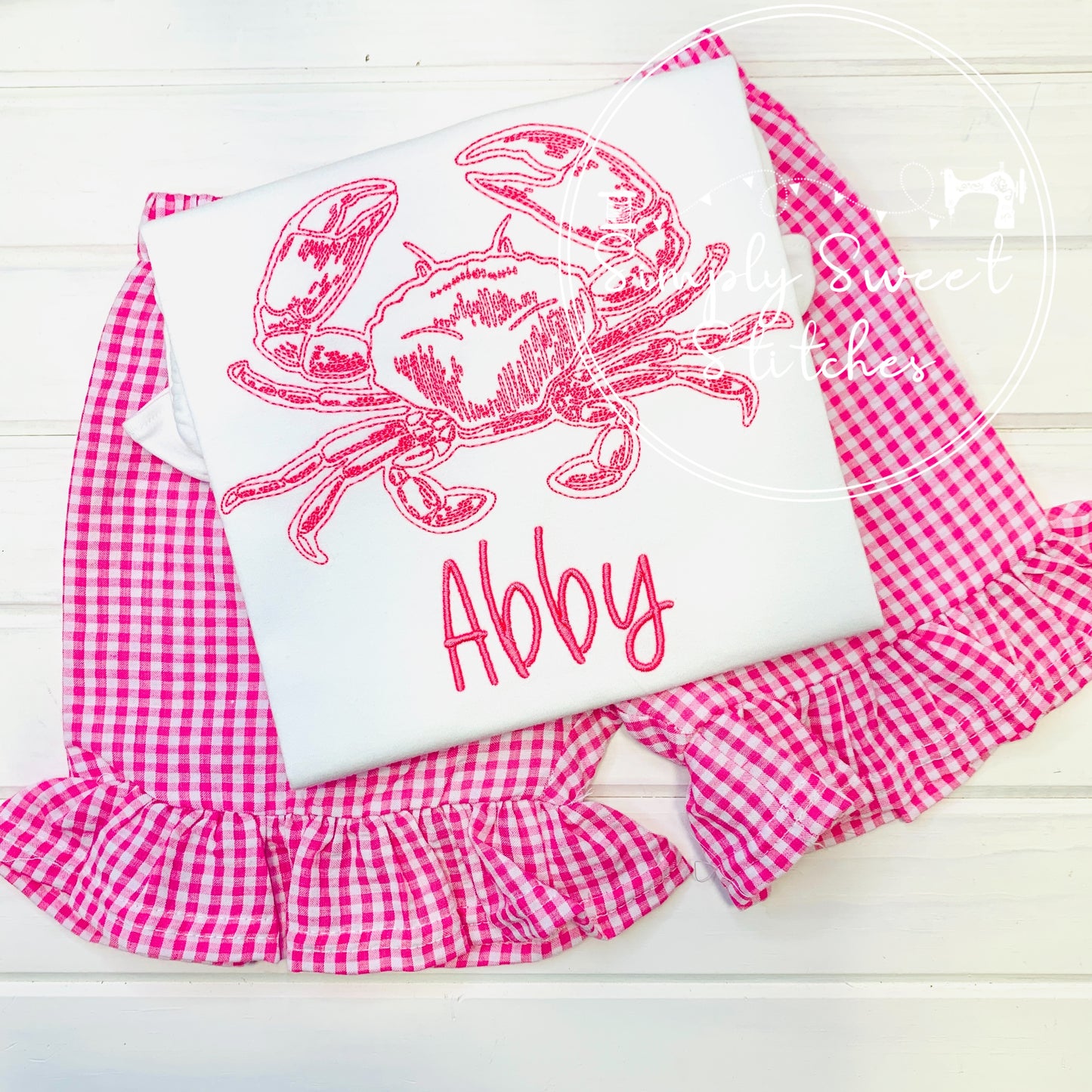2075 - VINTAGE CRAB - SKETCH CHILD SHIRT