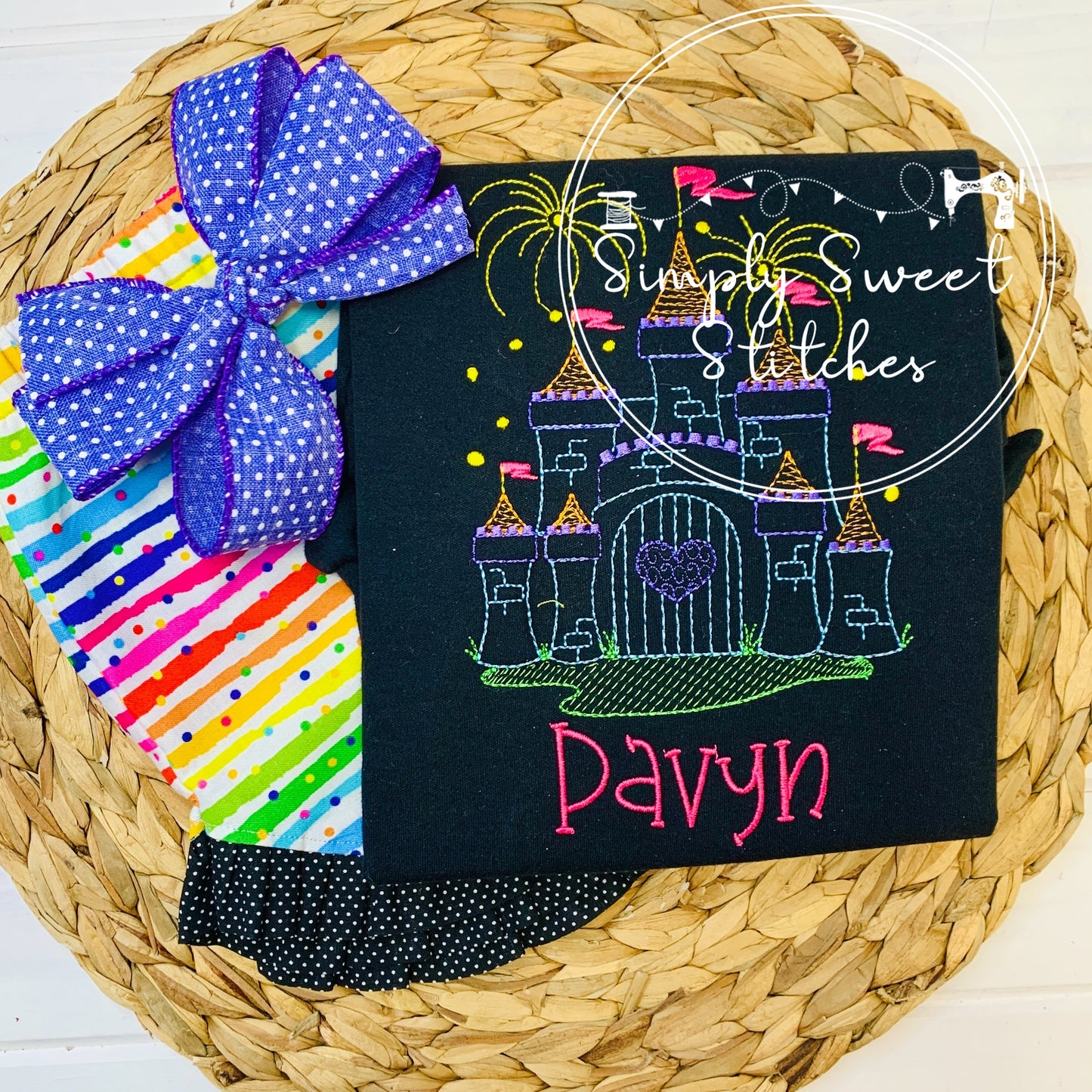 2274 - BRIGHT CASTLE - SKETCH CHILD SHIRT