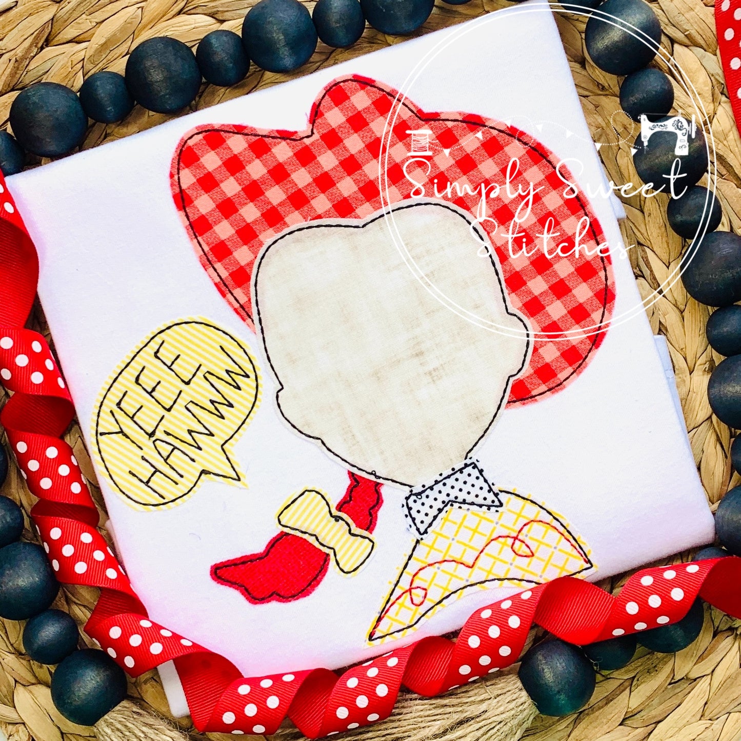 2312 - COWGIRL JESSIE - APPLIQUE CHILD SHIRT