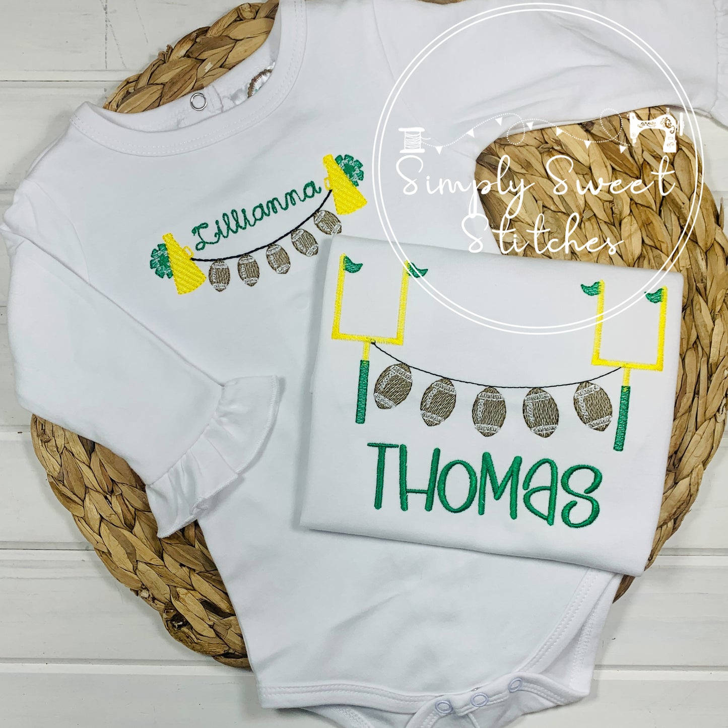 2363 - POM POM BUNTING - SKETCH CHILD SHIRT