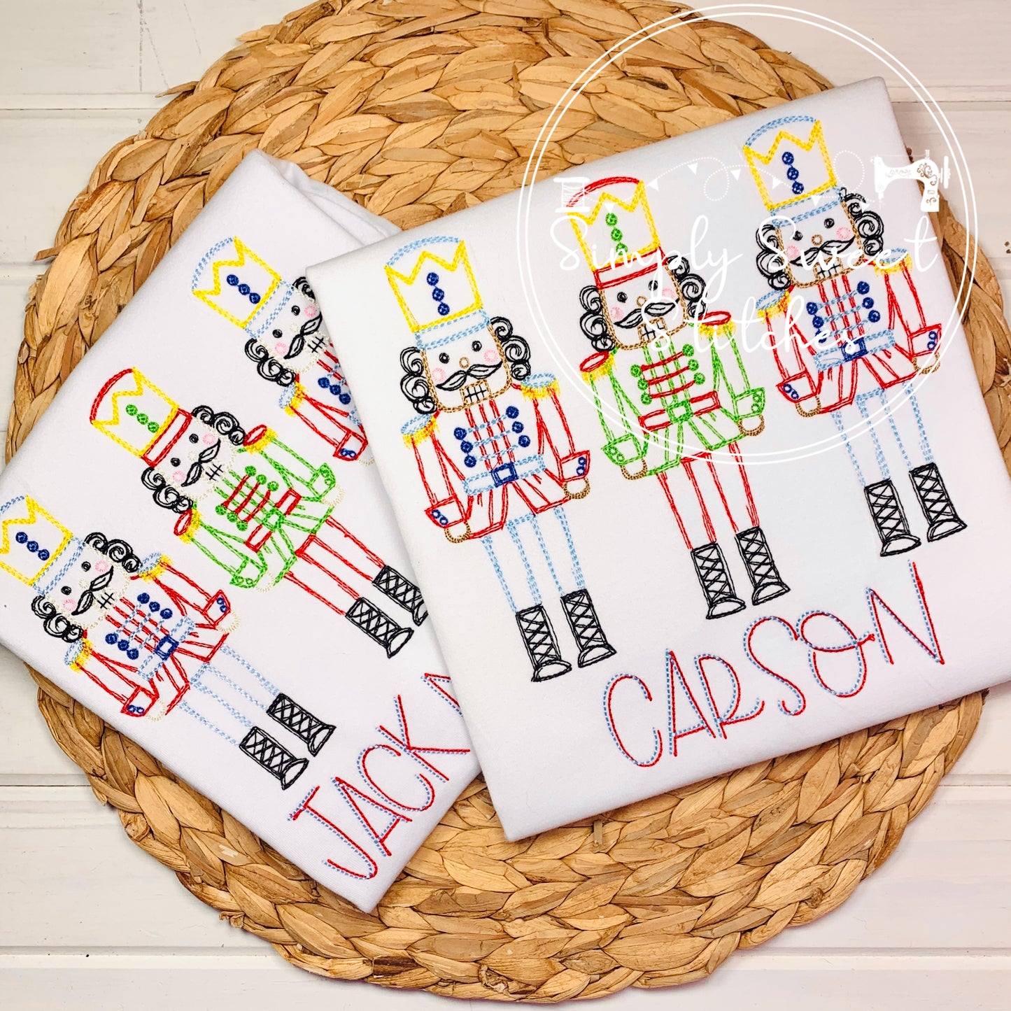 2393 - NUTCRACKER TRIO - SKETCH CHILD SHIRT