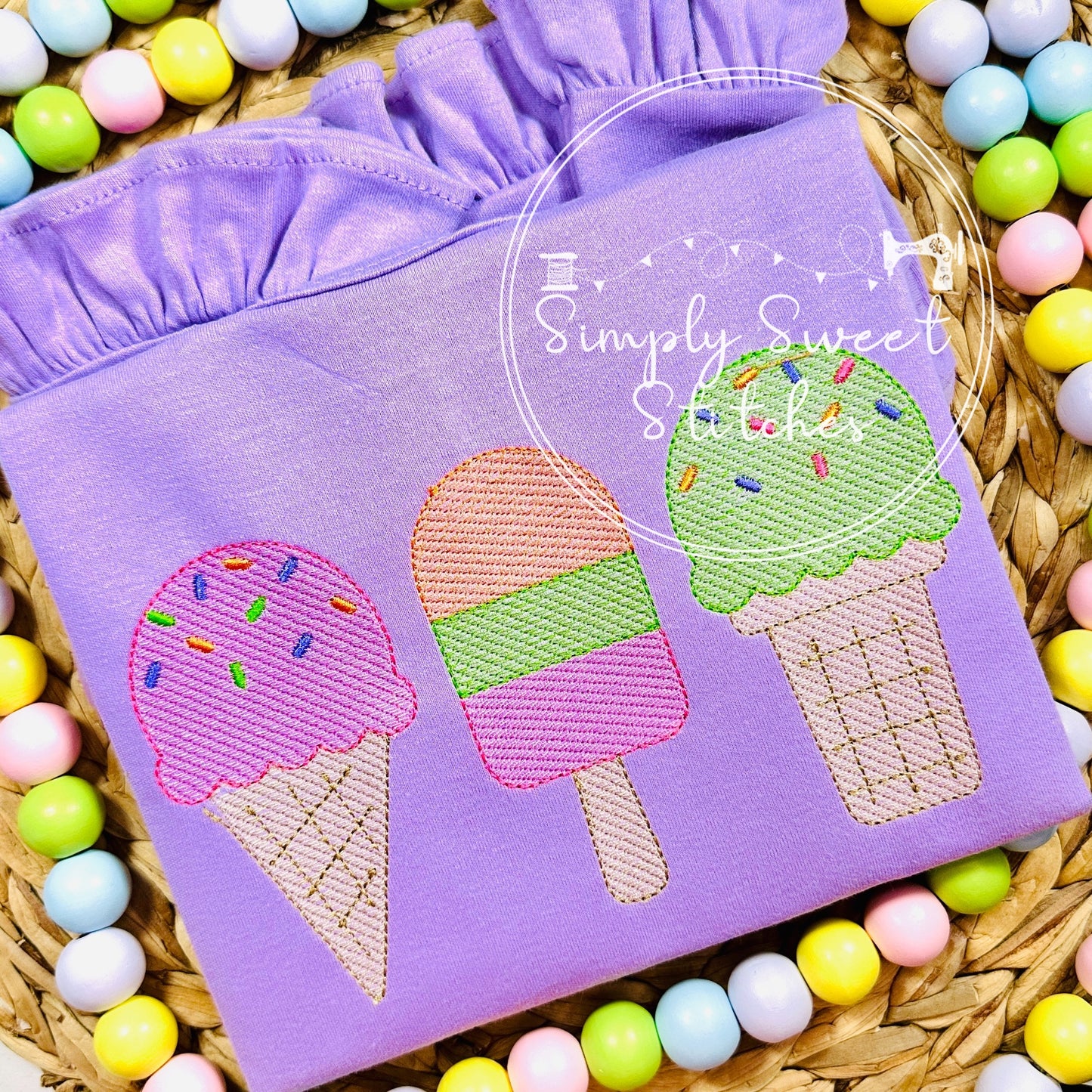 2018 - SUMMER TREATS TRIO - SKETCH CHILD SHIRT