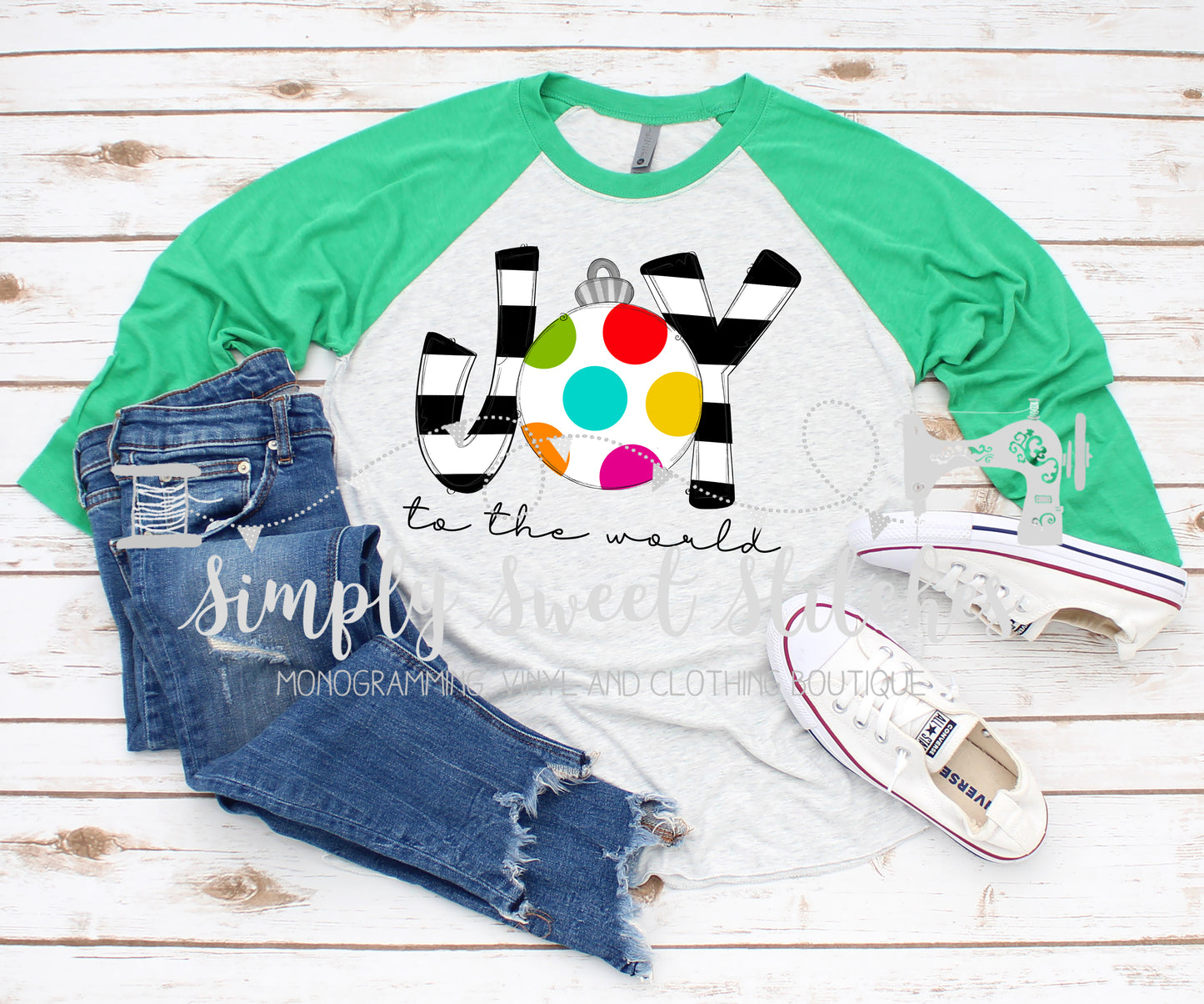 1317 - JOY TO THE WORLD - HEAT PRESS ADULT SHIRT