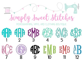 1640 - CUSTOM EMBROIDERY - BAG TAG