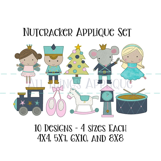2167 - NUTCRACKER - PICK YOUR OWN DESIGN - APPLIQUE CHILD SHIRT