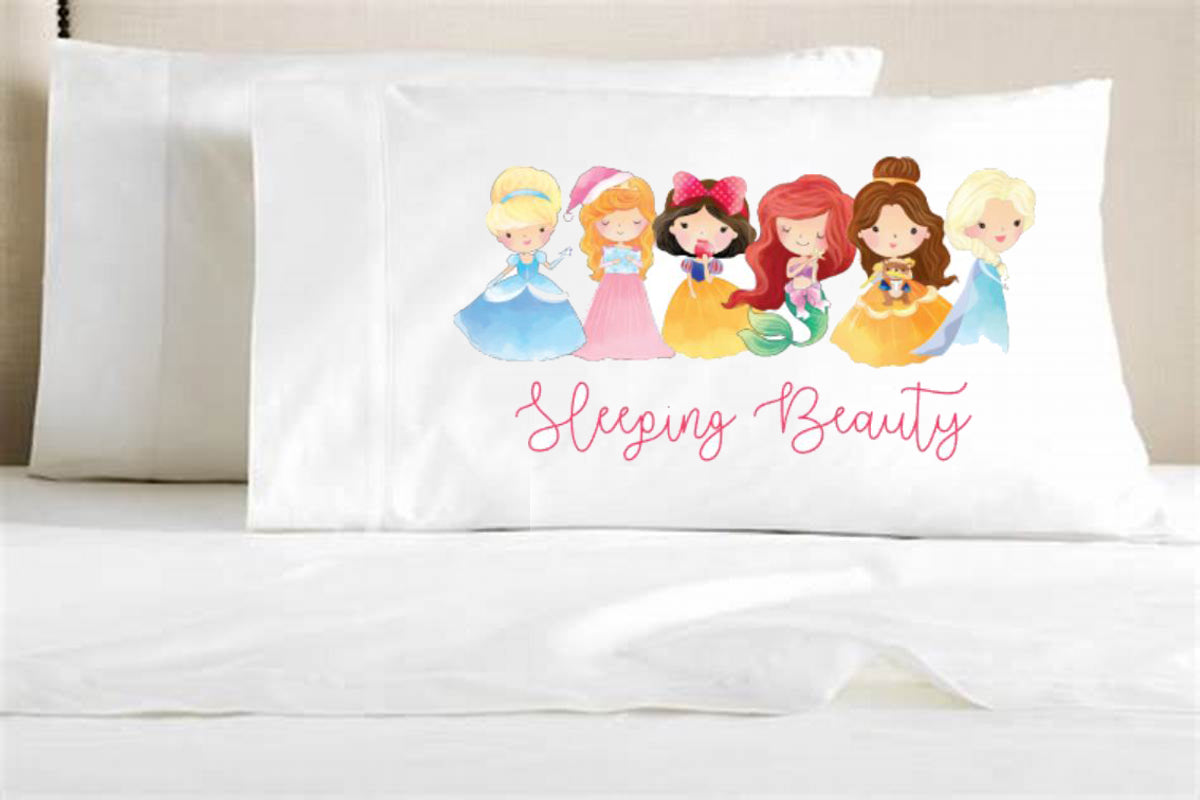 1310 - SLEEPING BEAUTY - PILLOWCASE