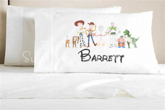 1597 - TOY FRIENDS - PILLOWCASE