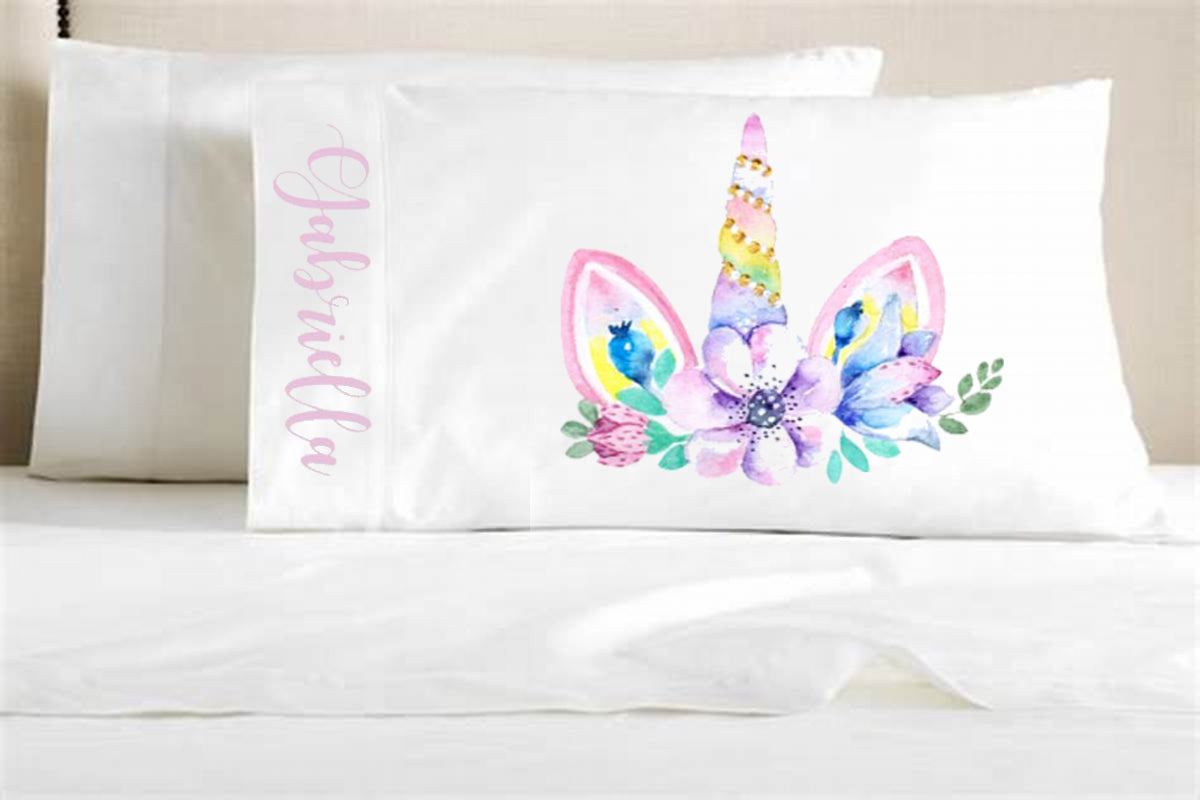 1318 - UNICORN - PILLOWCASE