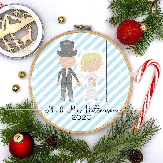 1879 - BRIDE AND GROOM - ORNAMENT