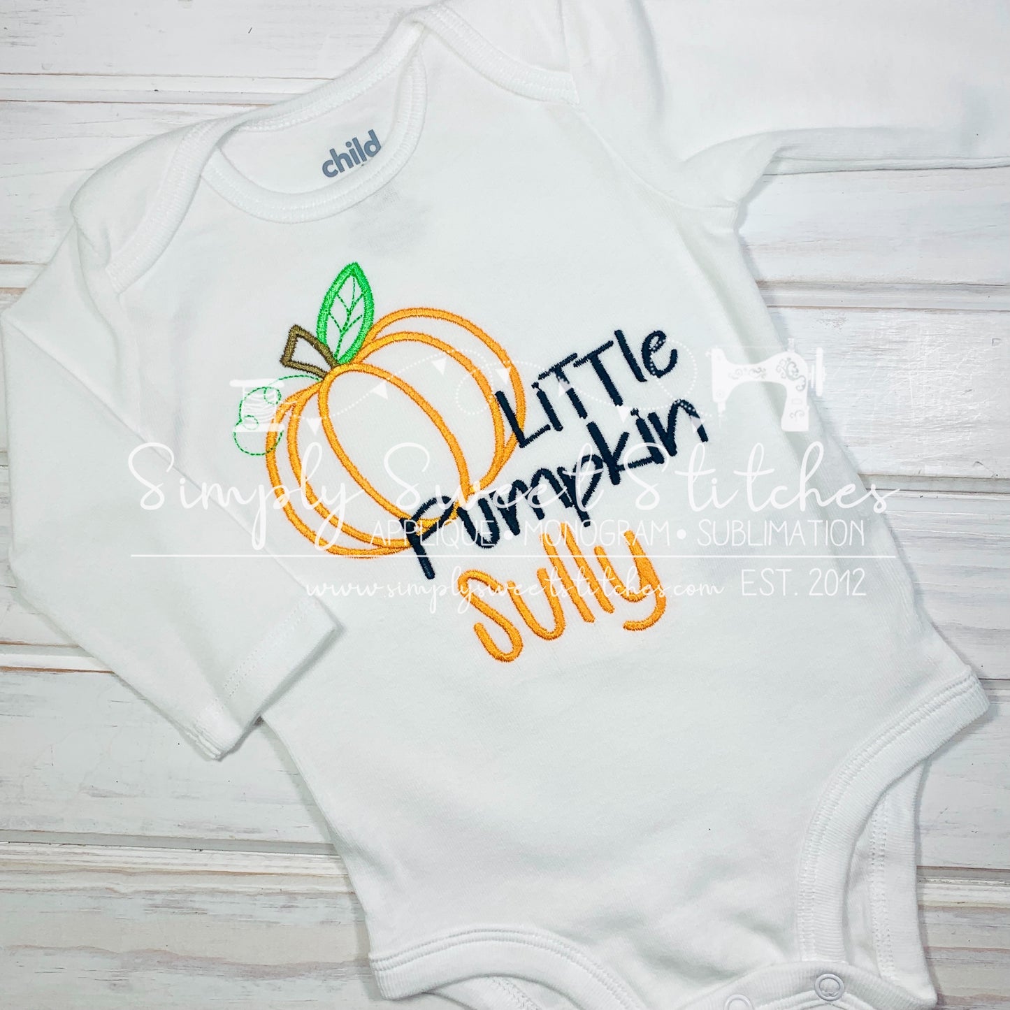 2162 - LITTLE PUMPKIN - SKETCH CHILD SHIRT