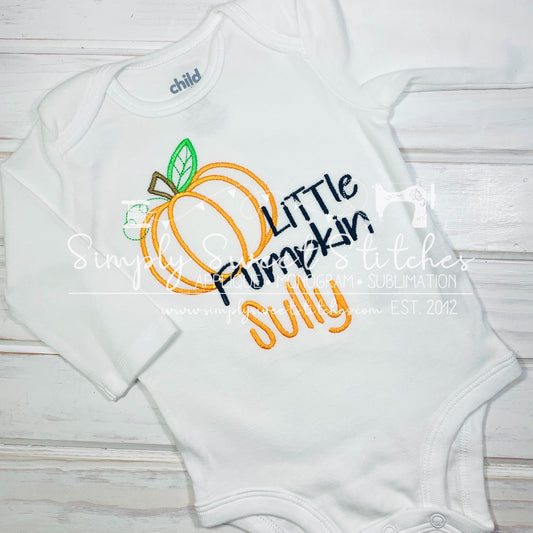 2162 - LITTLE PUMPKIN - SKETCH CHILD SHIRT