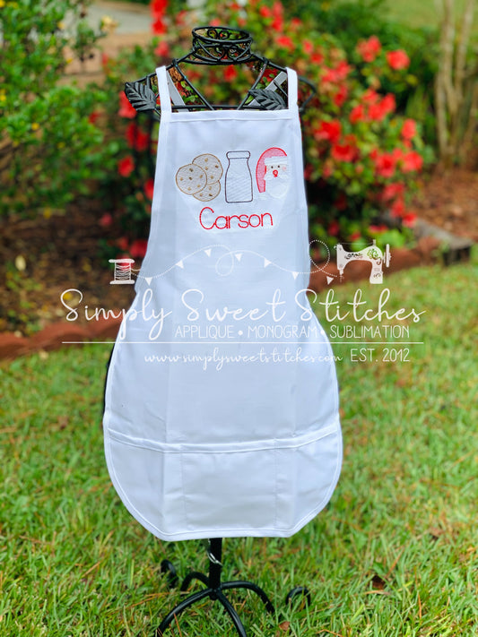 1863 - MILK AND COOKIES TRIO - CHILD APRON
