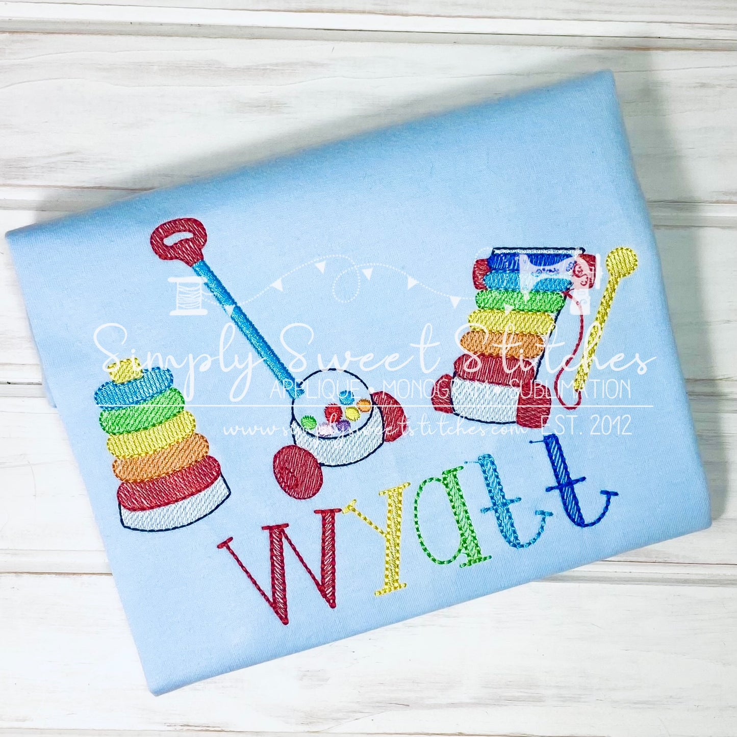 1753 - VINTAGE TOYS - SKETCH CHILD SHIRT