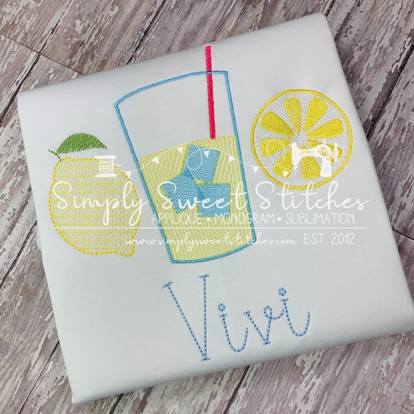 1055 - LEMONADE TRIO - SKETCH CHILD SHIRT