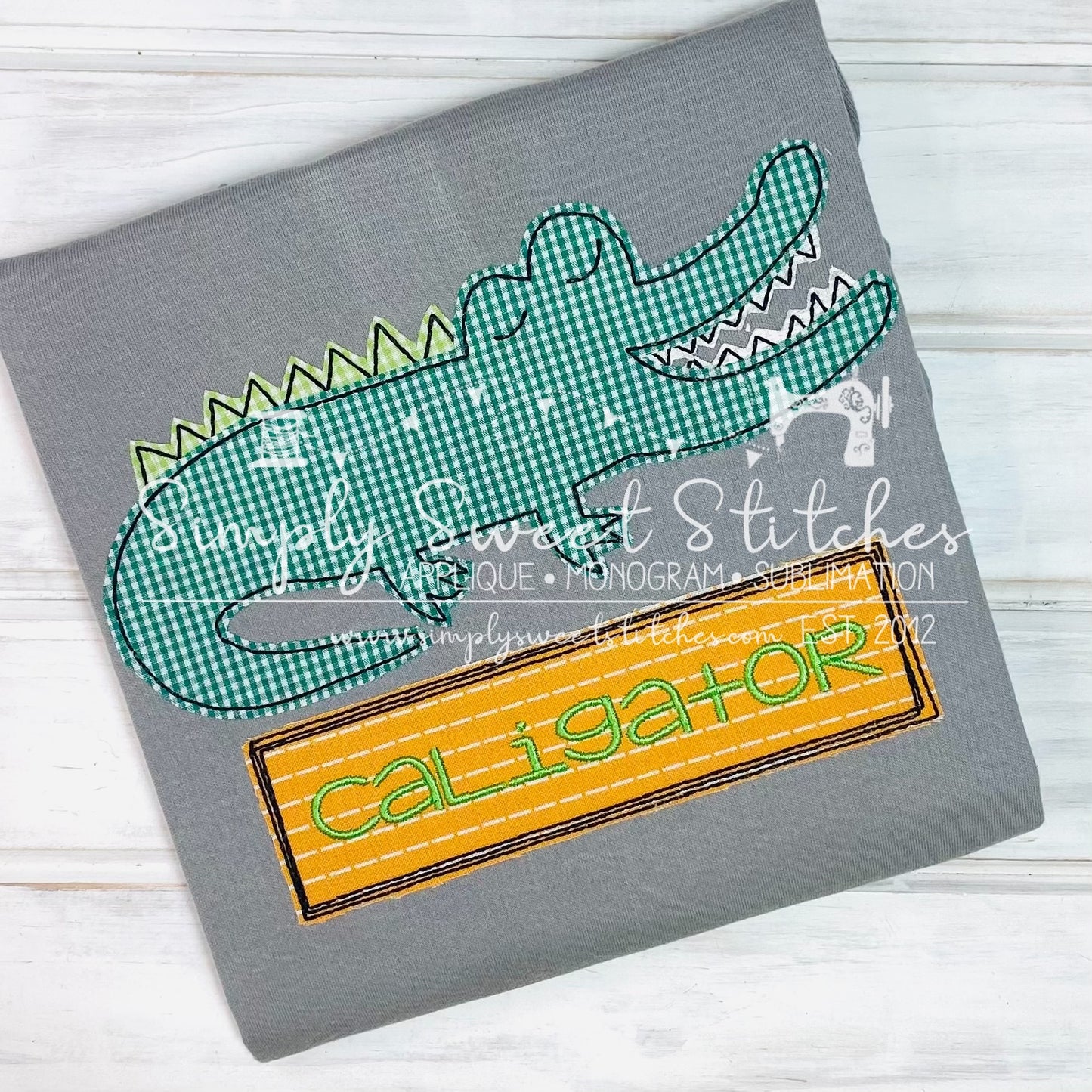 1993 - ALLIGATOR - APPLIQUE CHILD SHIRT