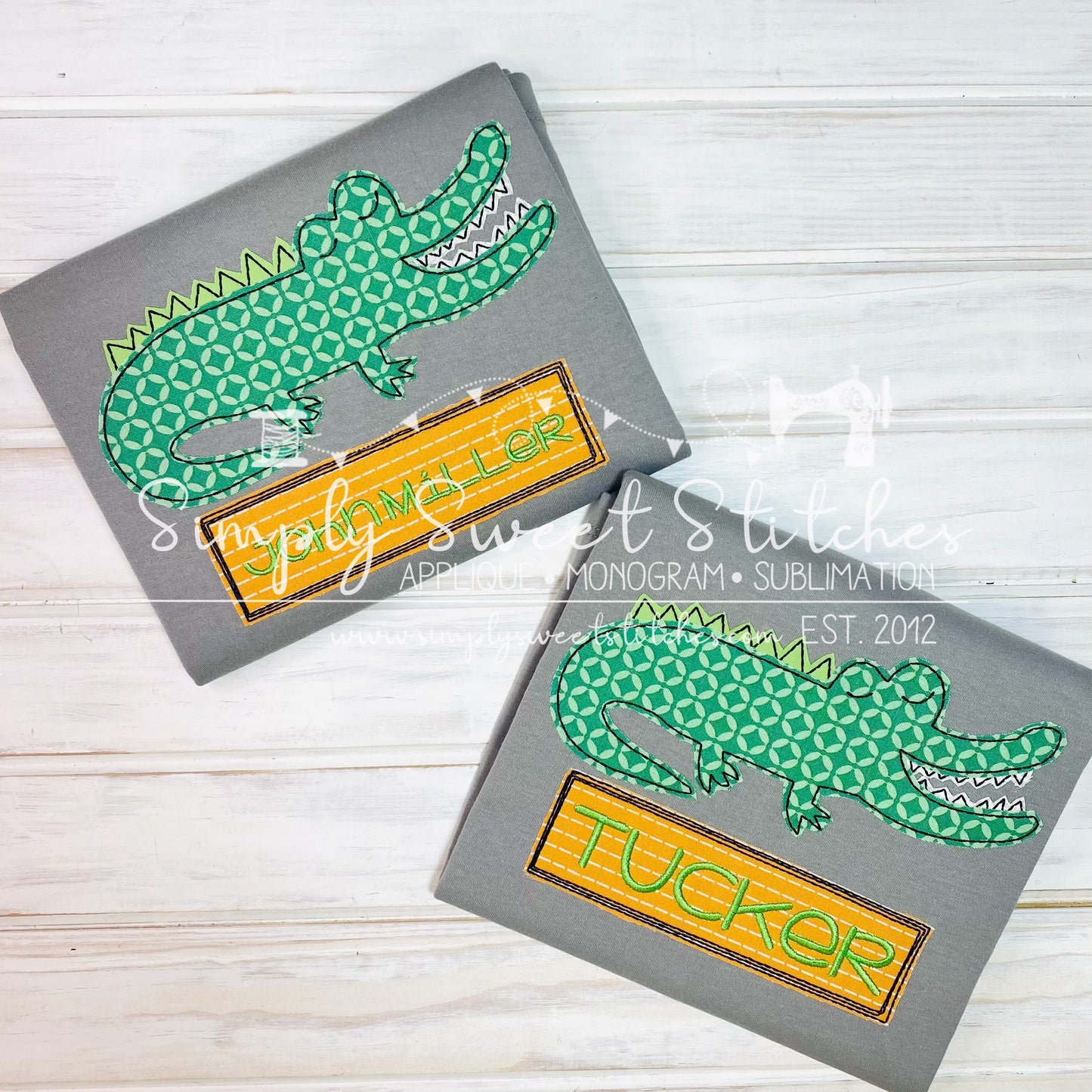 1993 - ALLIGATOR - APPLIQUE CHILD SHIRT