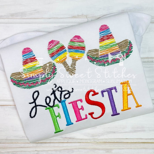 2017 - CINCO DE MAYO TRIO - SKETCH CHILD SHIRT