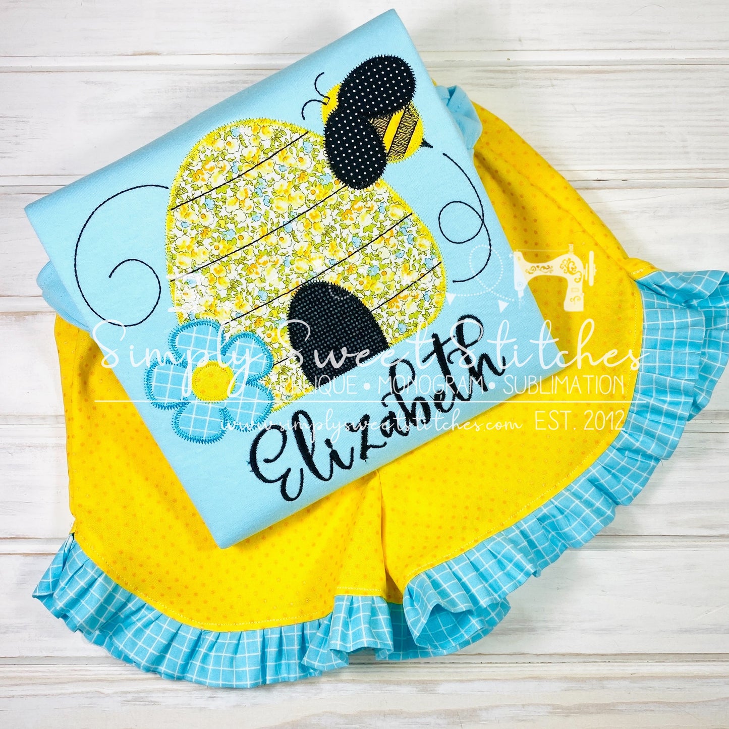 1987 - BEE HIVE - APPLIQUE CHILD SHIRT