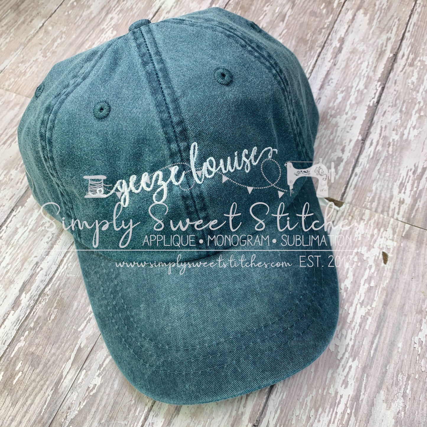 1696 - GEEZE LOUISE - BASEBALL HAT