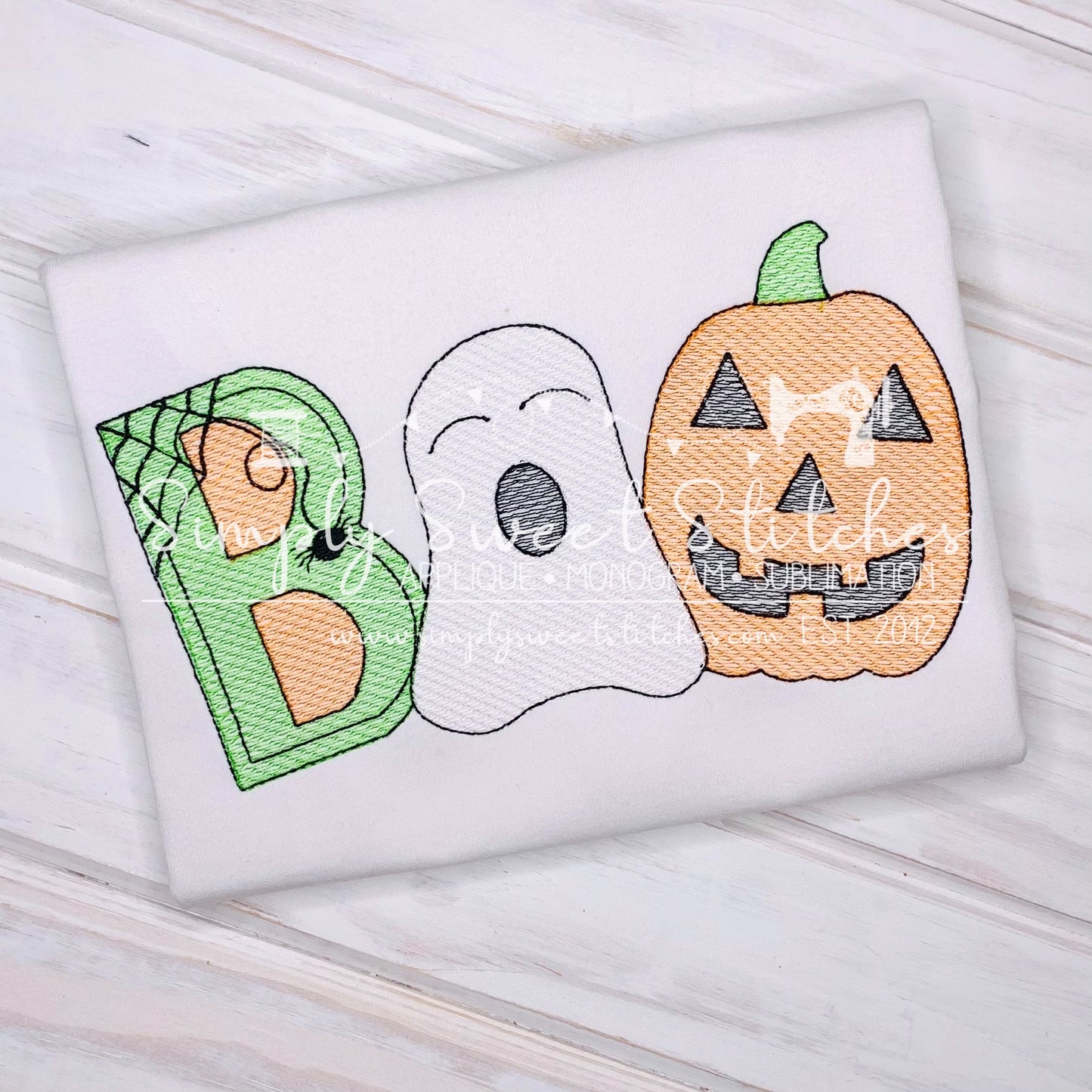 1869 - BOO - SKETCH CHILD SHIRT