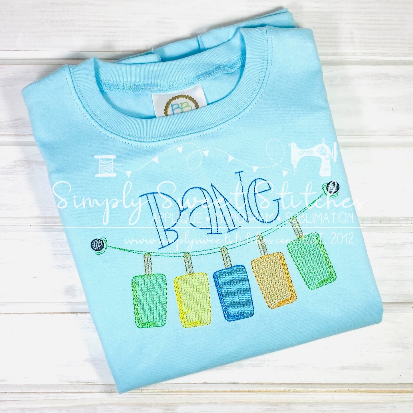 1728 - BOY POPSICLE STRING - SKETCH CHILD SHIRT