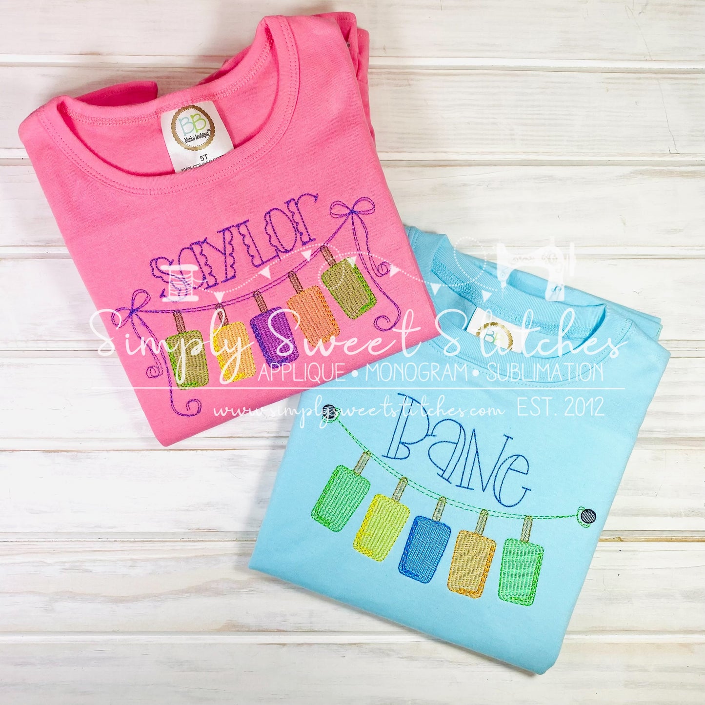 1727 - GIRL POPSICLE STRING - SKETCH CHILD SHIRT