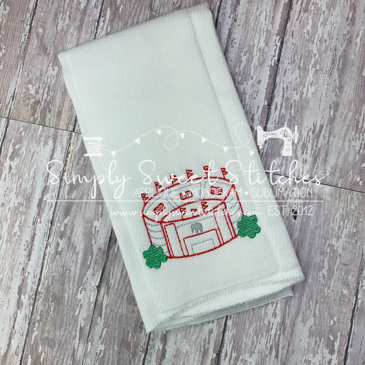 1710 - ALABAMA STADIUM - BURP CLOTH